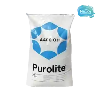 مشخصات، قیمت و خرید رزین آنیونی پرولایت (PUROLITE) مدل A400-OH