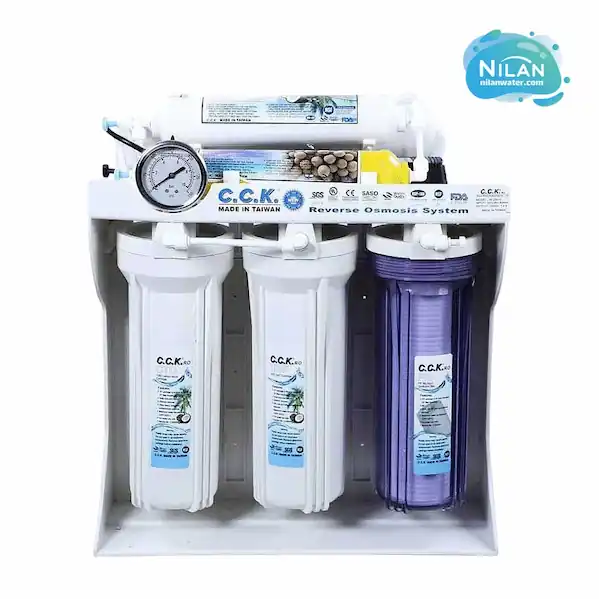 مشخصات فنی، قیمت و خرید دستگاه تصفیه آب خانگی سی سی کا (CCK) 6 مرحله ای مدل RO-02