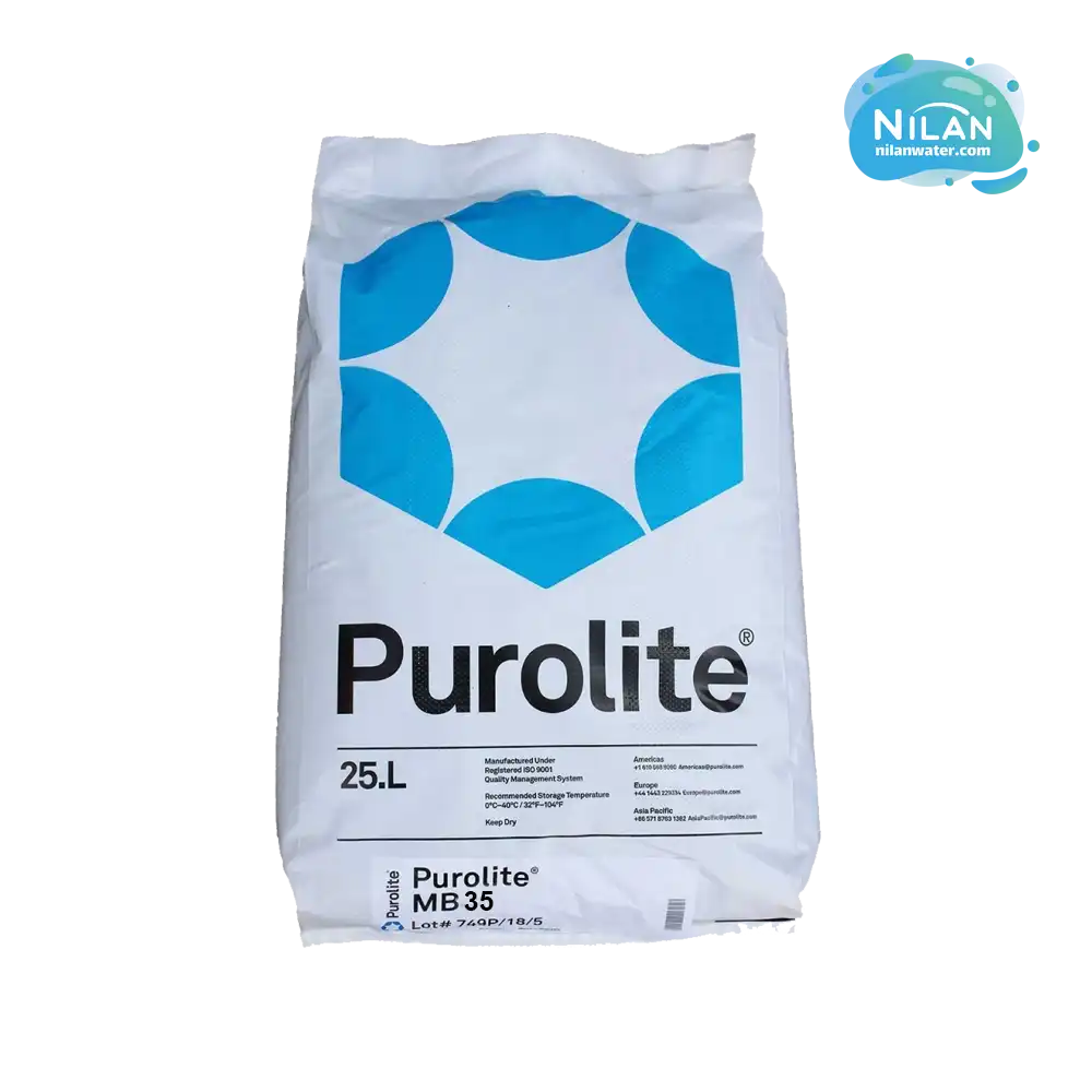مشخصات فنی، قیمت و خرید رزین میکس بد پرولایت (Purolite) مدل MB35