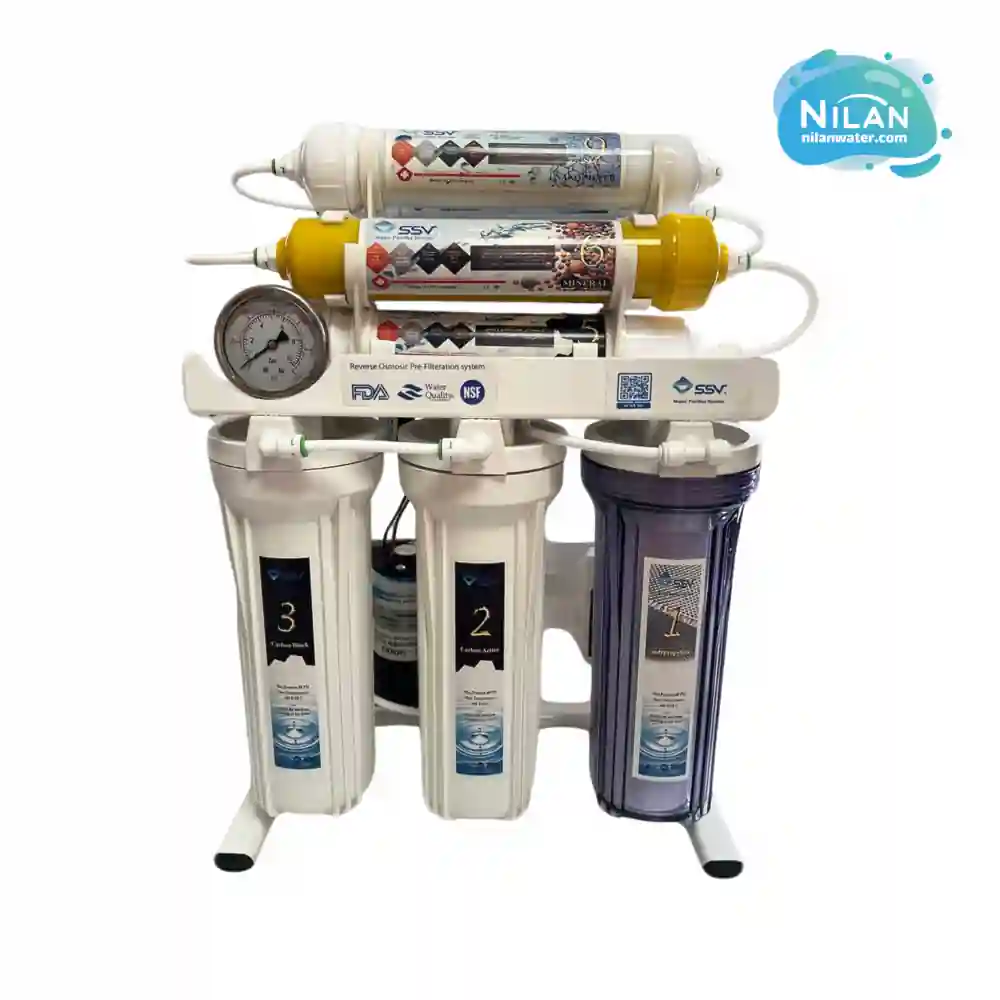 مشخصات فنی، قیمت و خرید دستگاه تصفیه آب خانگیSSV مدل MaxTec X830