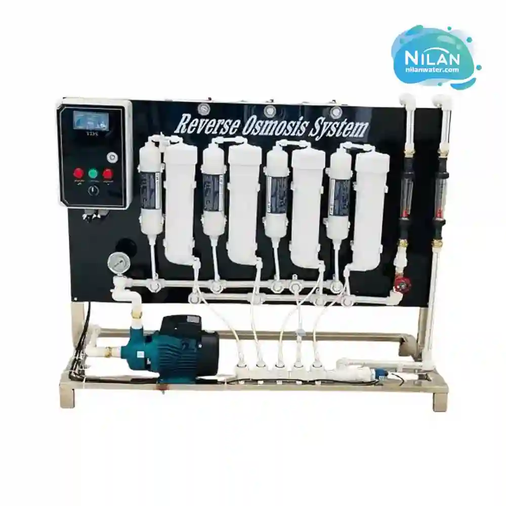 مشخصات فنی، قیمت و خرید دستگاه تصفیه آب نیمه صنعتی 1600 گالن