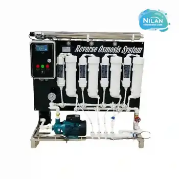 مشخصات، قیمت و خرید دستگاه تصفیه آب نیمه صنعتی 1600 گالن